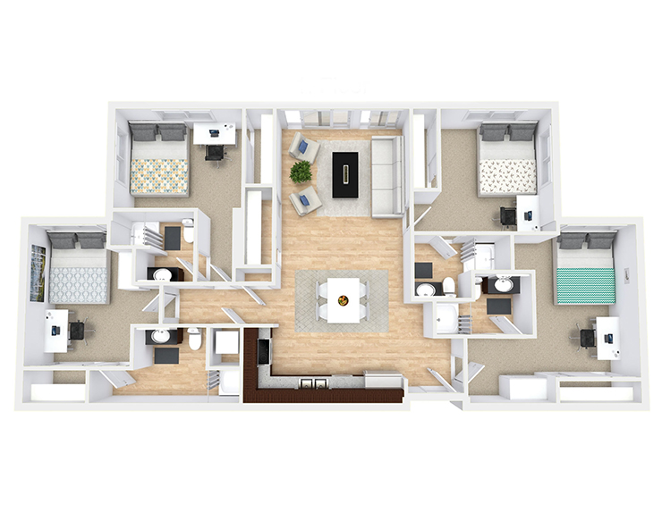 4x4a floorplan image